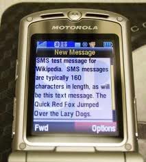 text message view
