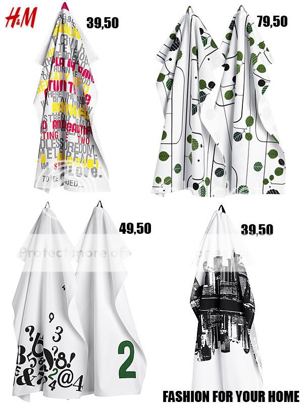 H&M kökshanddukar