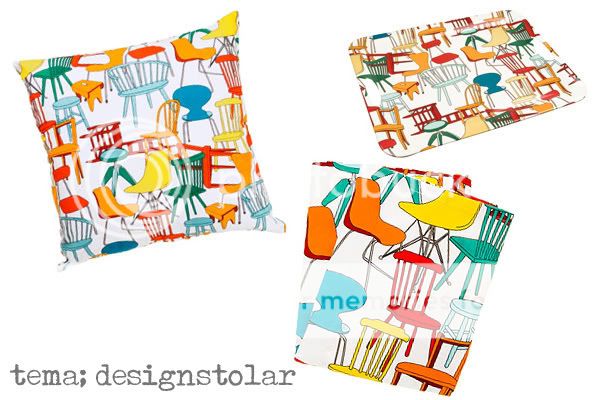 Collage designstolar