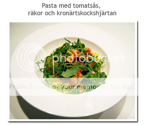Pasta med räkor