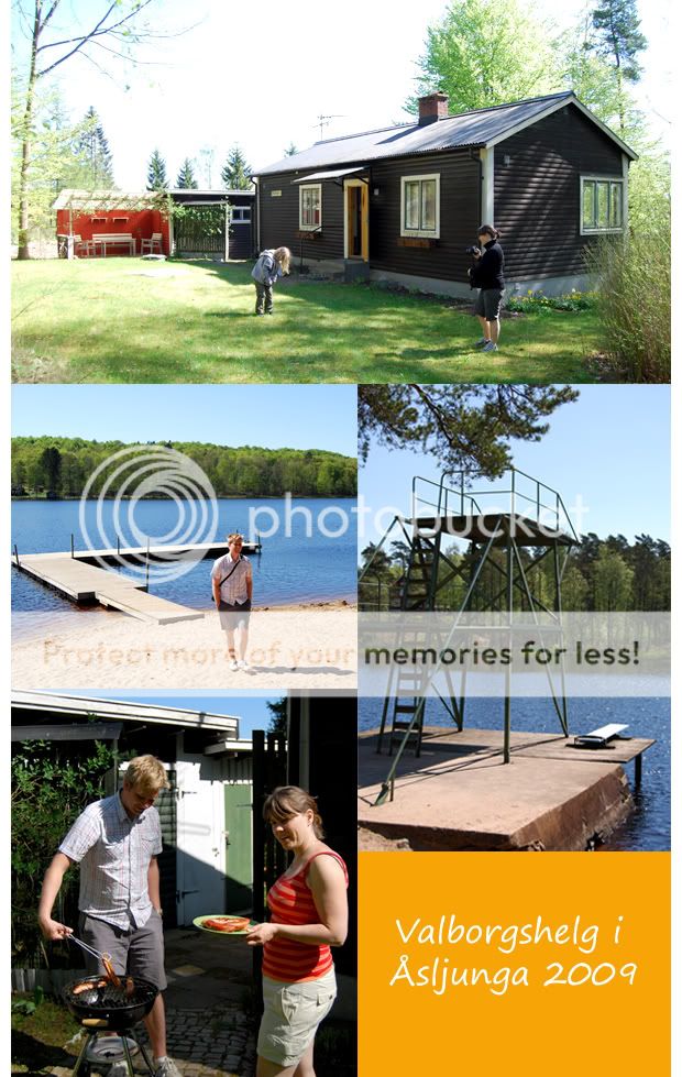 Valborg i stugan i Åsljunga