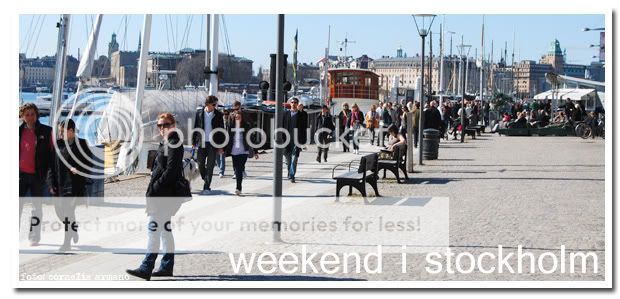 Weekend i Stockholm