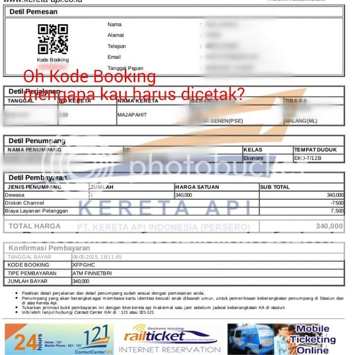 kode booking