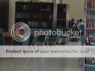 Suasana Sepi Pengunjung Perpustakkan hampir terlihat di setiap harinya
