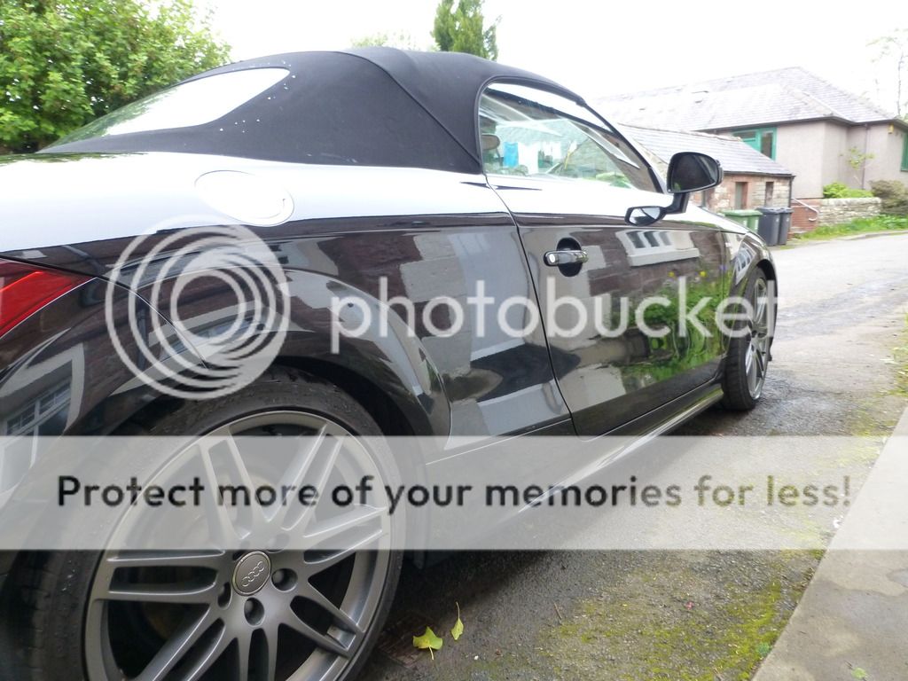 orange peel in clear coat?? Audi TT Forum