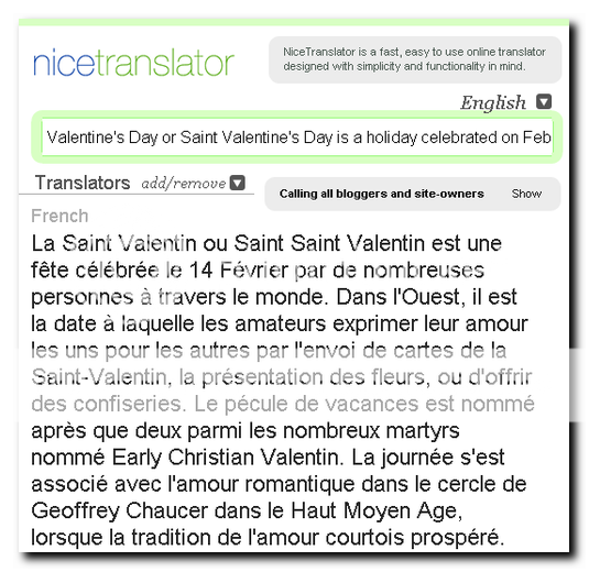 Nice Translator