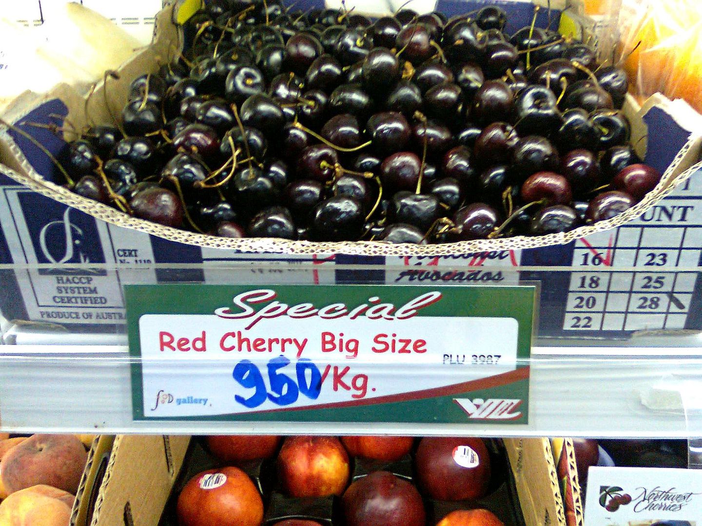 Price of Fresh Cherries Four Letter Nerd