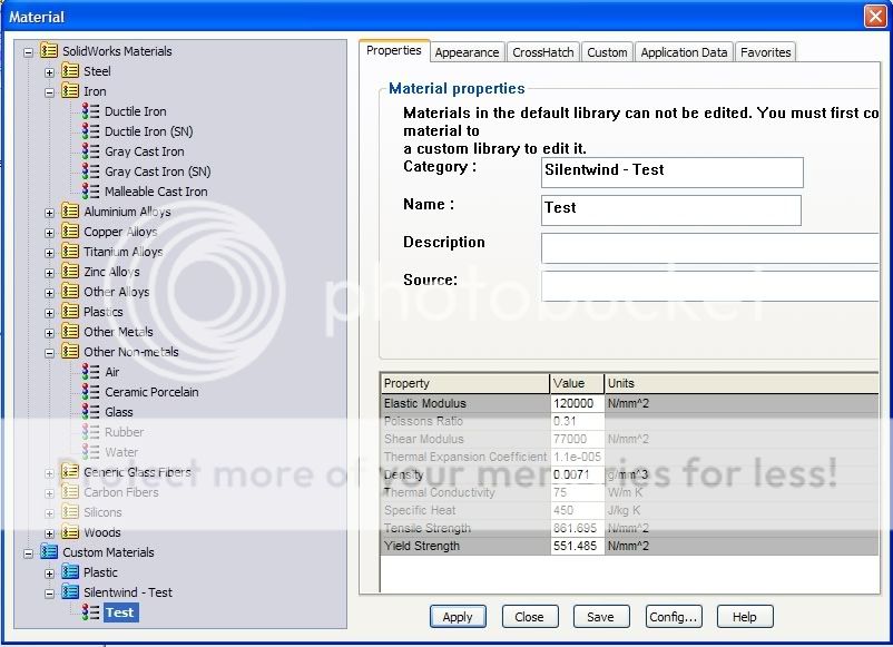 Thiết Lập Vật Liệu Trong Solidworks Solidworks4 Thiết Lập Vật Liệu Trong Solidworks