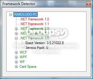 check net framework