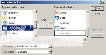 find the full-screen button
